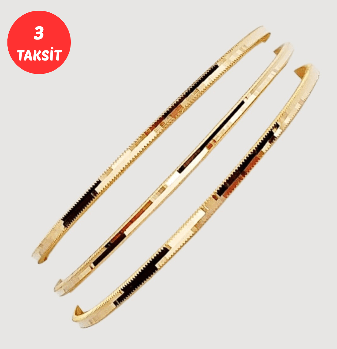 3 Adet 15 Gram Ajda Bilezik